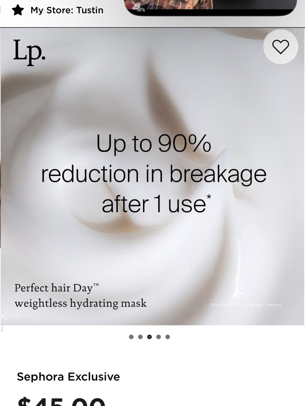 Living Proof Weightless Hydrating Hair Mask - Picture 2 of 4